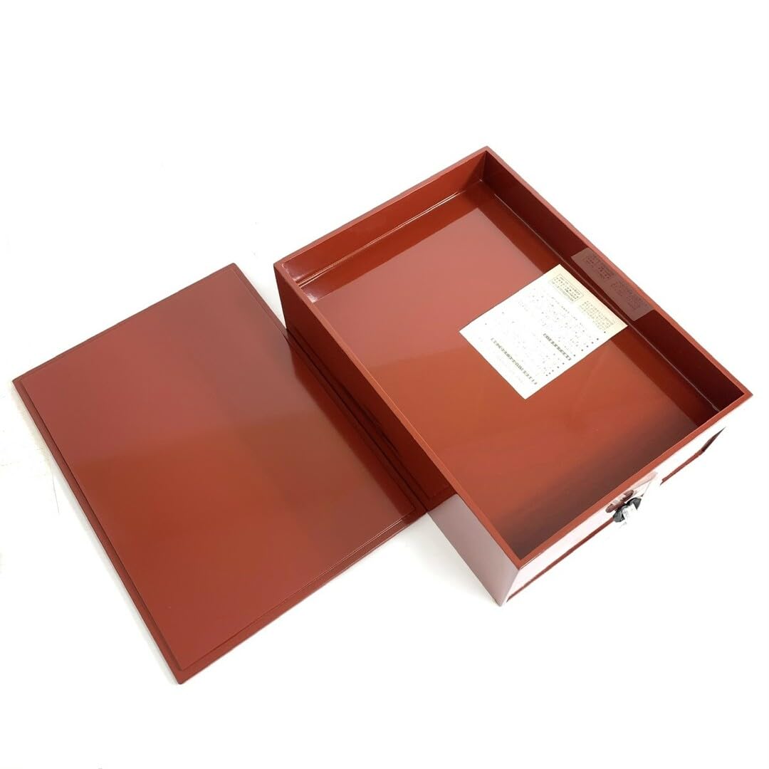 Amazon.co.jp: 根来塗 漆 引き出し付き文庫 文箱 : 文房具・オフィス用品